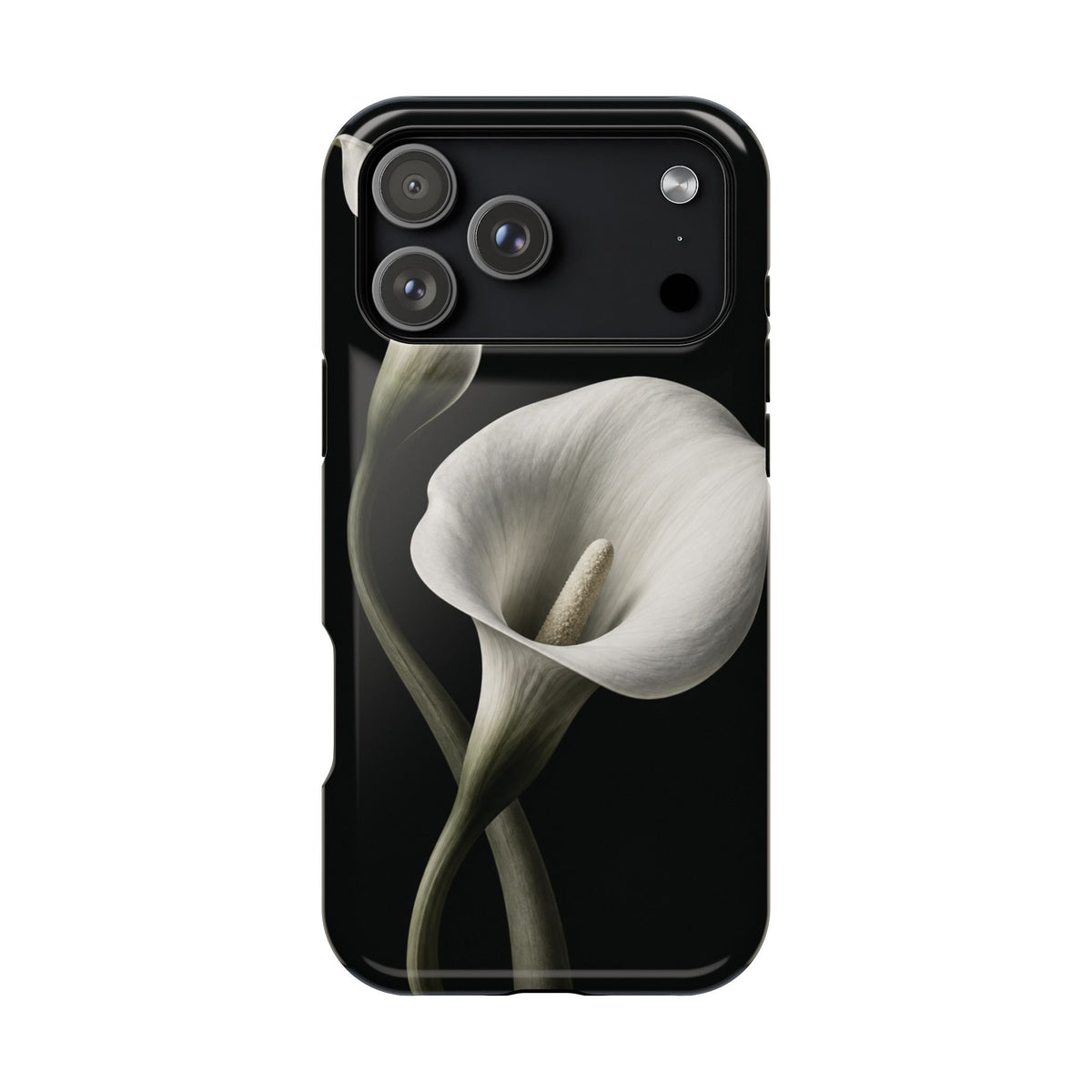 Midnight Lily | MagSafe Compatible iPhone Case