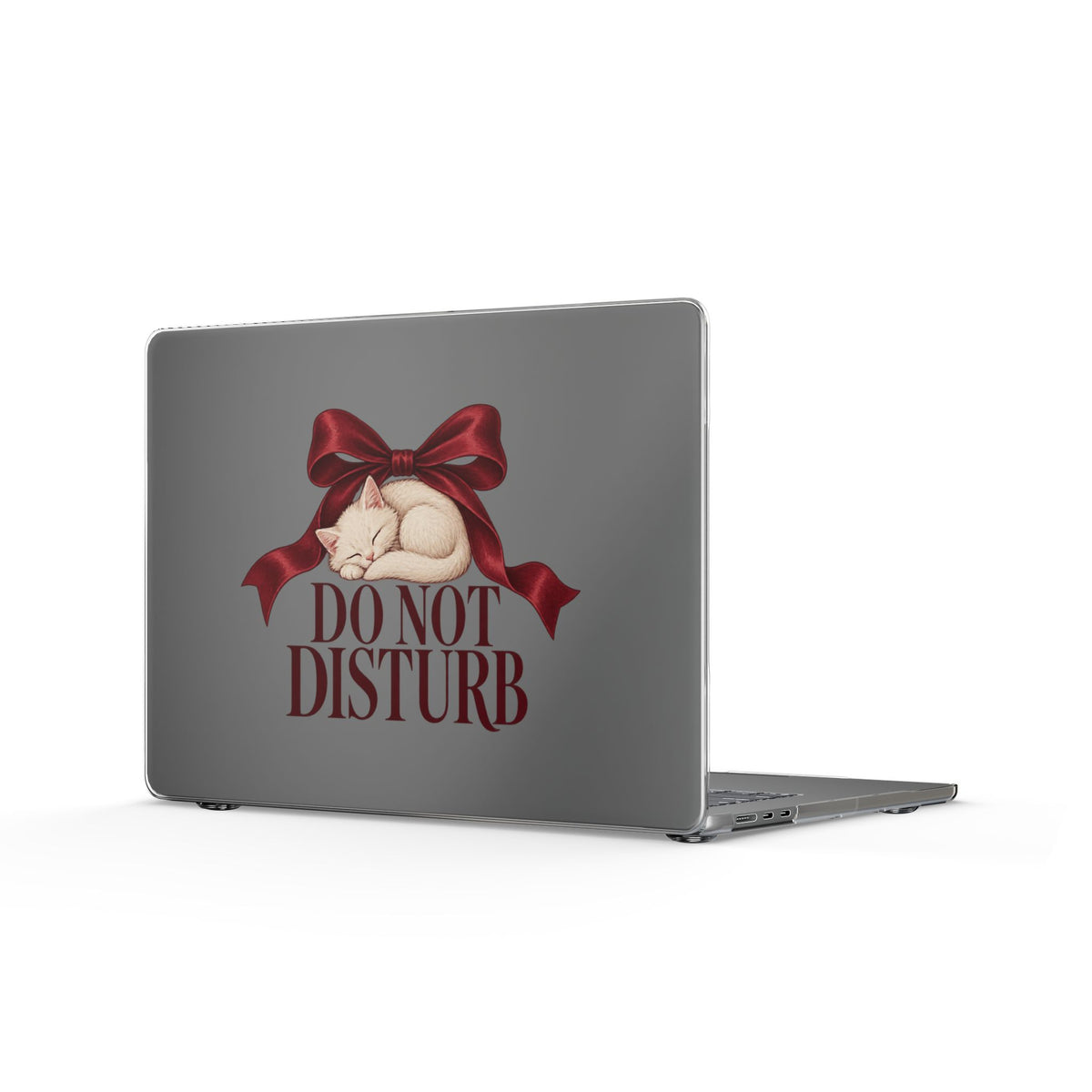 Do Not Disturb | Clear MacBook Case