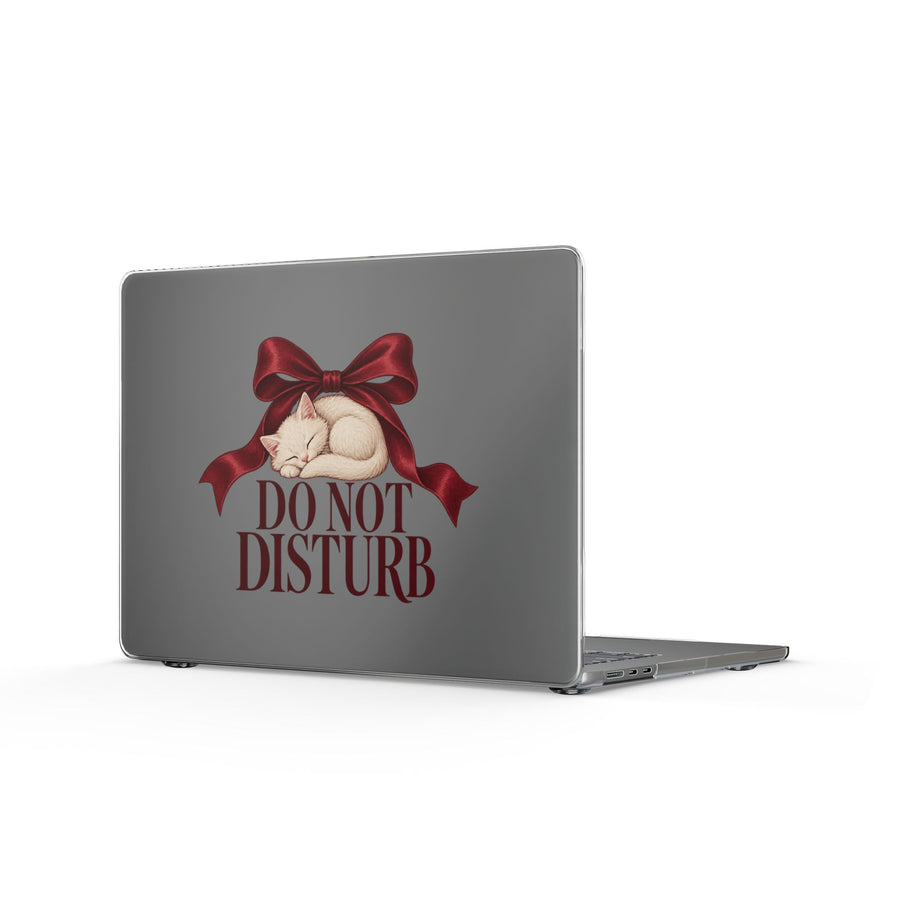 Do Not Disturb | Clear MacBook Case