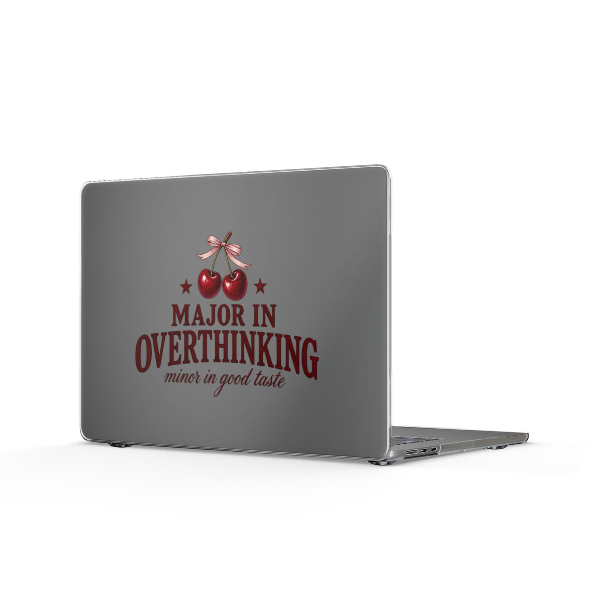 Major in Overthinking | Clear MacBook Case