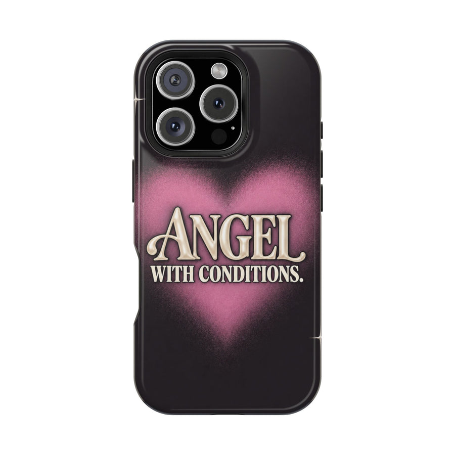 Angel With Conditions | MagSafe Compatible iPhone Case