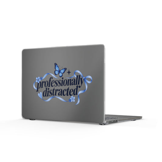 Professionally Distracted | Clear MacBook Case