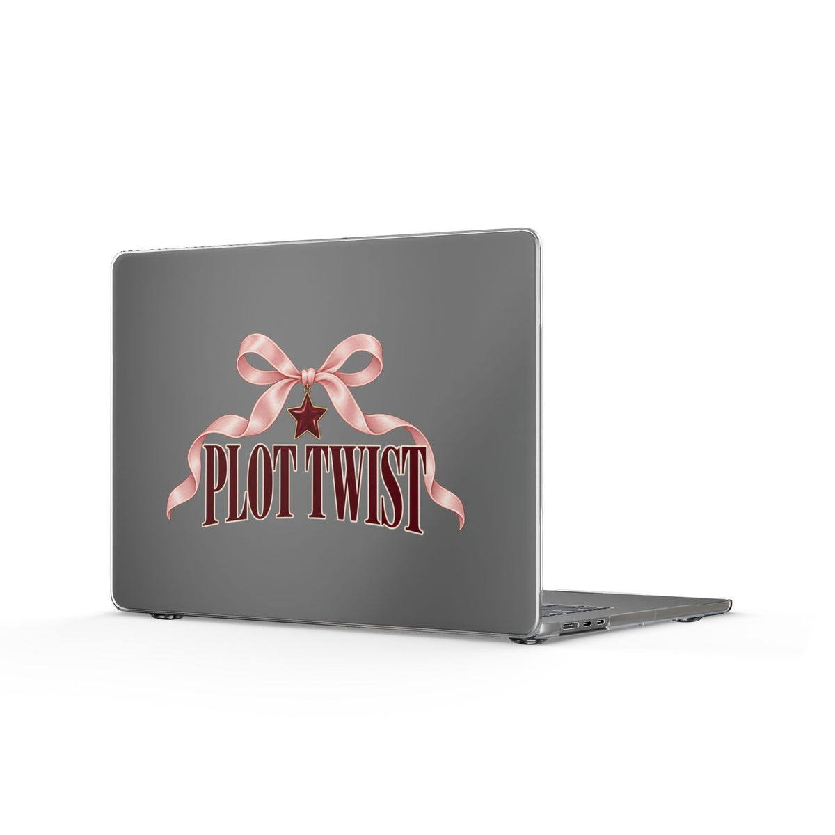 Plot Twist | Clear MacBook Case