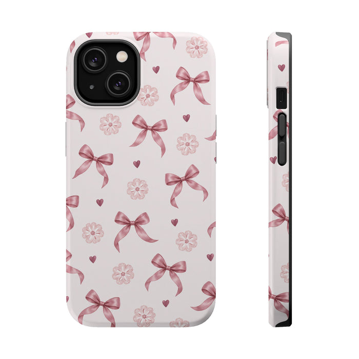 Ribbon Reverie | Magnetic iPhone Case