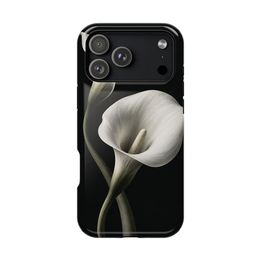 Midnight Lily | MagSafe Compatible iPhone Case