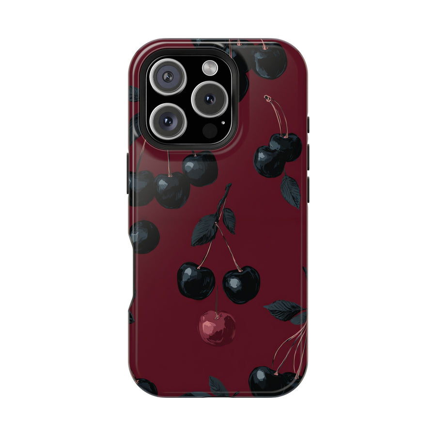 Black Cherry | MagSafe Compatible iPhone Case