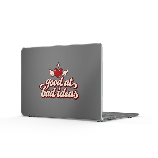 Good at Bad Ideas | Clear MacBook Case